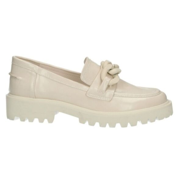 La Strada Loafer Street Beige Vegan Leather Women Moccasins Size EUR 38 ( US 8 ) - Picture 3 of 16